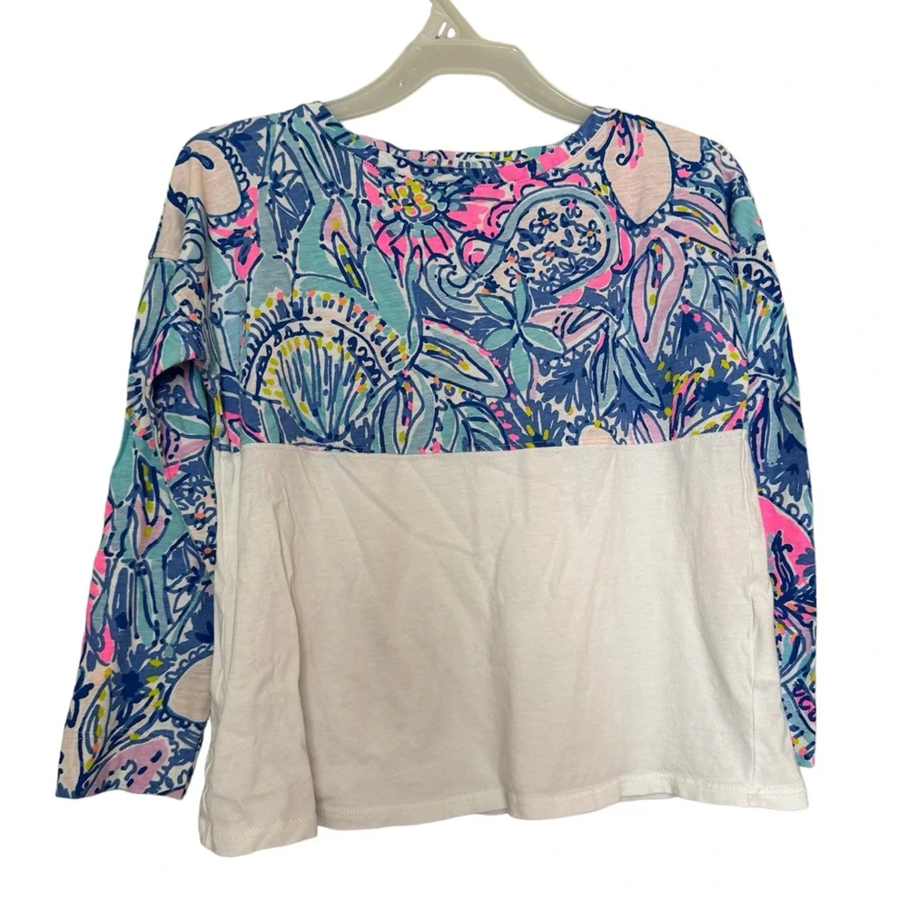 Lilly Pulitzer girls top size M 6/7‎